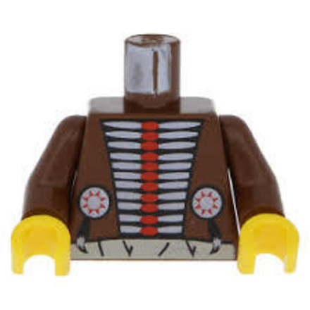 Торс западных индейцев