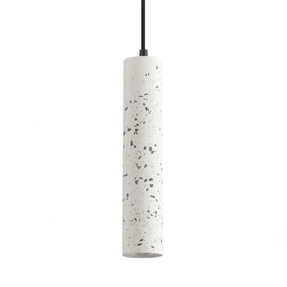 8356/1A SUSPENTIONI черный/белый, металл/цемент Подвес GU10 LED 5W 220V SHAMAREL