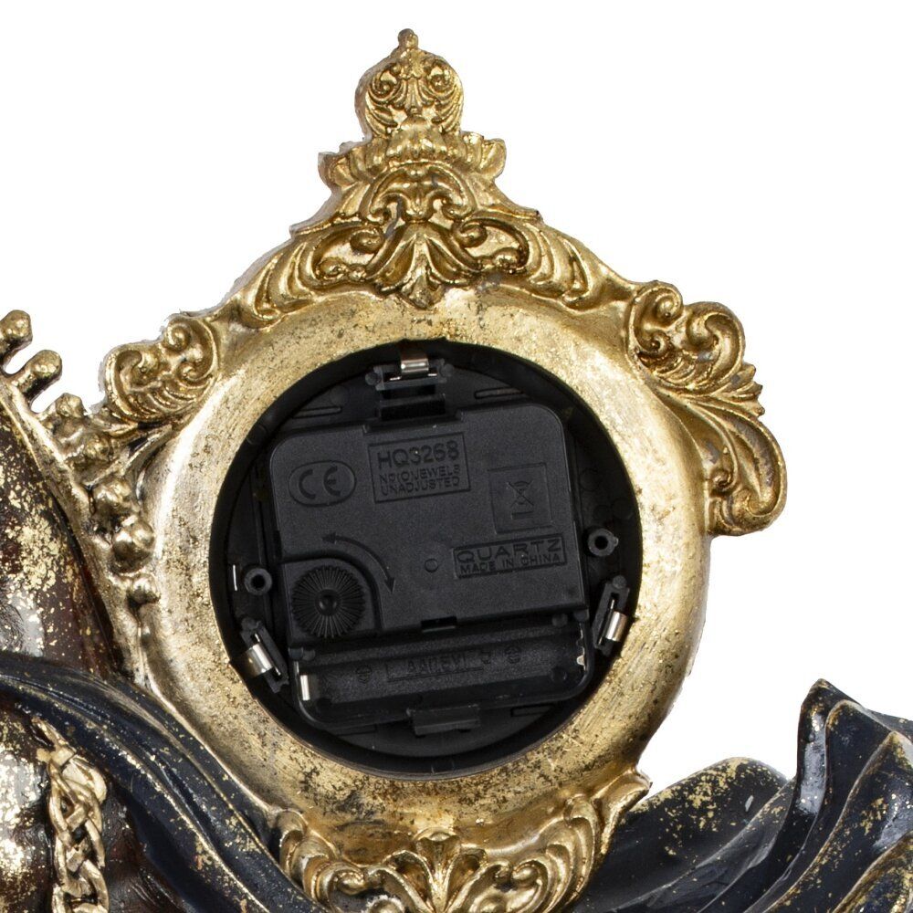 GAEM Фигурка декоративная "Лошадь" с часами D8см, (AAx1 н/п), L31,5 W14 H45,5 см