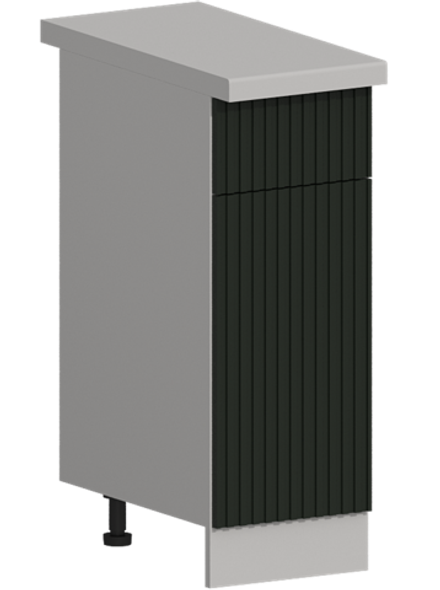 Кухня Модуль ШН1Я 300 Ликата / Насыщенно-зеленый