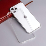 Силиконовый чехол для iPhone 12 Pro, 1 мм, 008291-1 Прозрачный