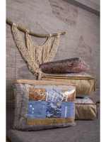 Одеяло евро всесезонное легкое лен хлопок 200 х 220