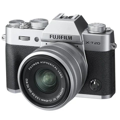fujifilm x-t20 kit 15-45mm Silver