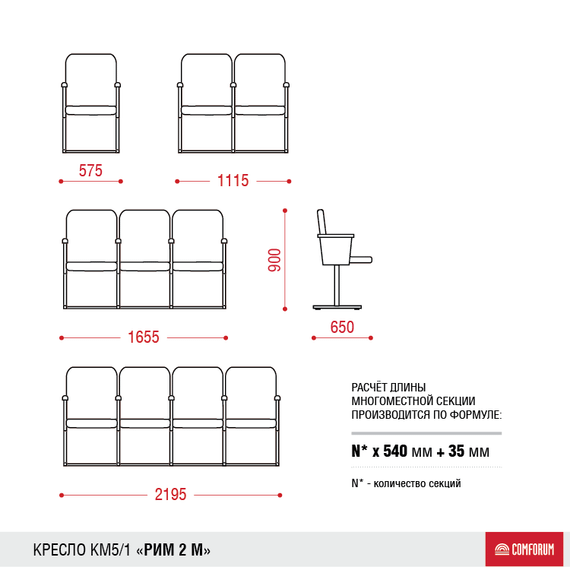 Многоместная секция Рим 2М