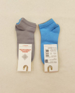 Носки детские (набор 2 пары) Н631-03/04 серый/голубой