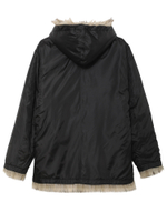 Куртка Меховая С Капюшоном Reversible Faux Fur Hood Jacket