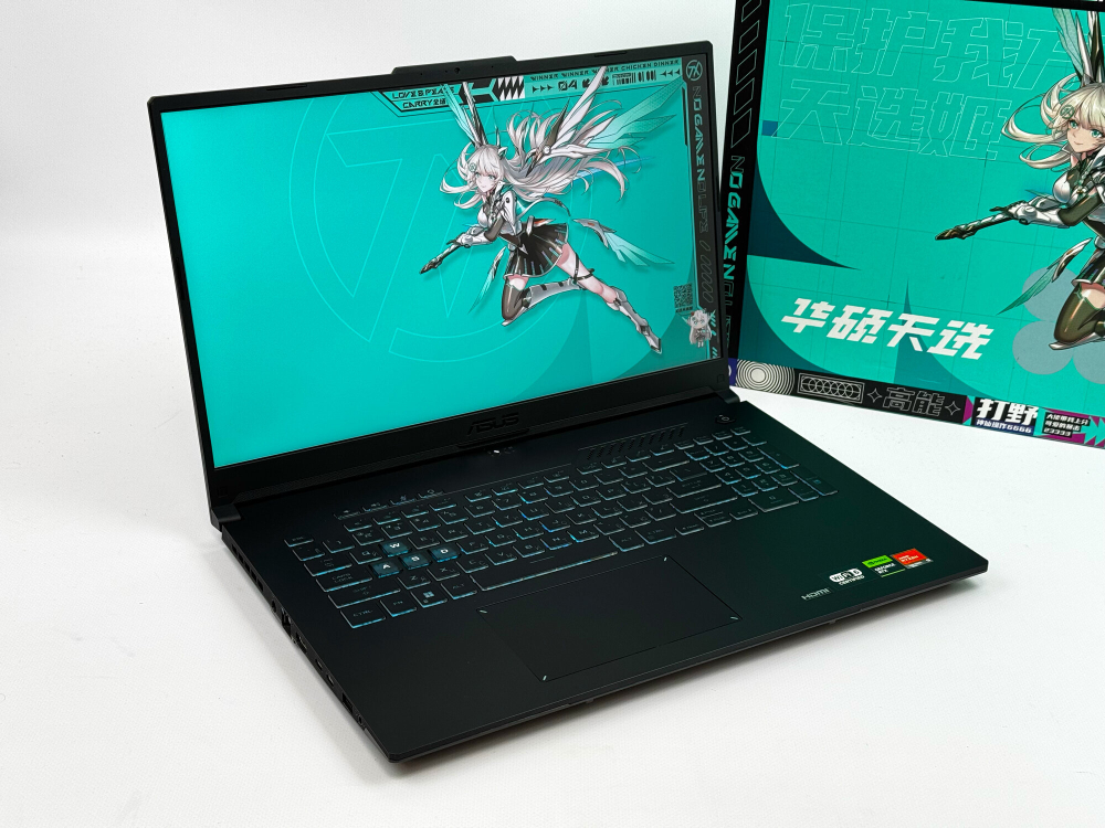 Игровой ASUS TUF Ryzen 9 7940H / RTX 4070 8GB / 16GB / 1TB / 17.3" / 360Hz / Win11 / Русско-Английская клавиатура