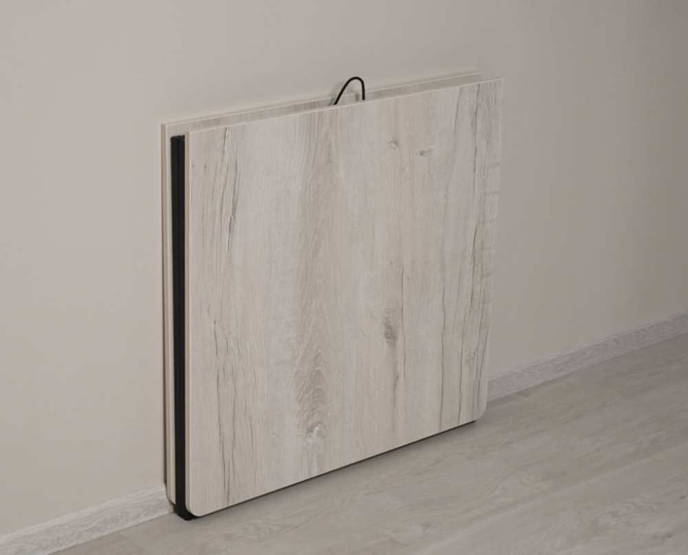 Колибри-16 (DaVita) Стол-книжка (дуб канадский/черный)