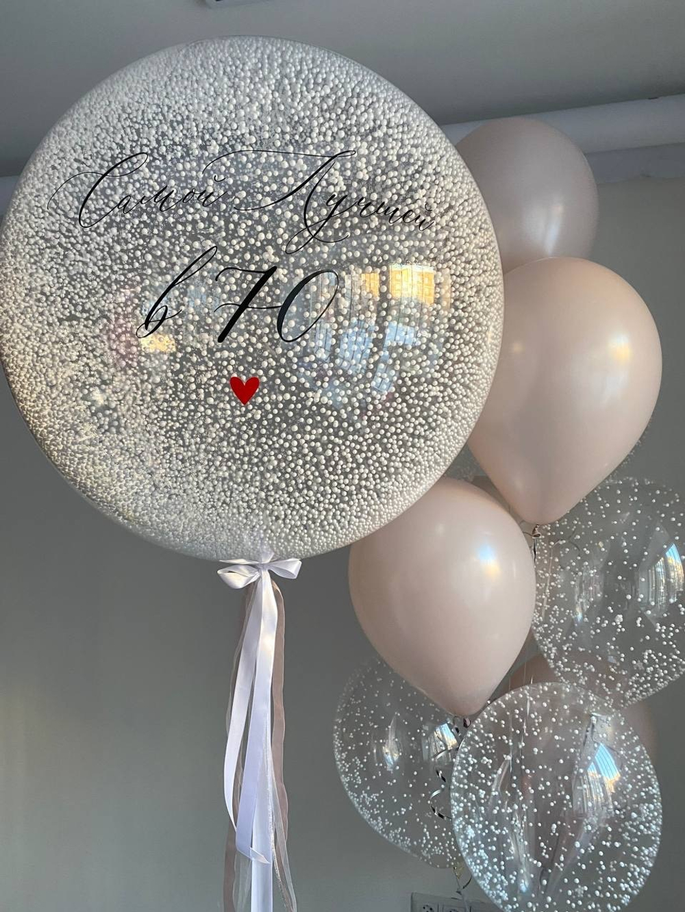 Набор нежных воздушных шаров №2089