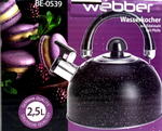 Чайник со свистком Webber BE-0539 для плит