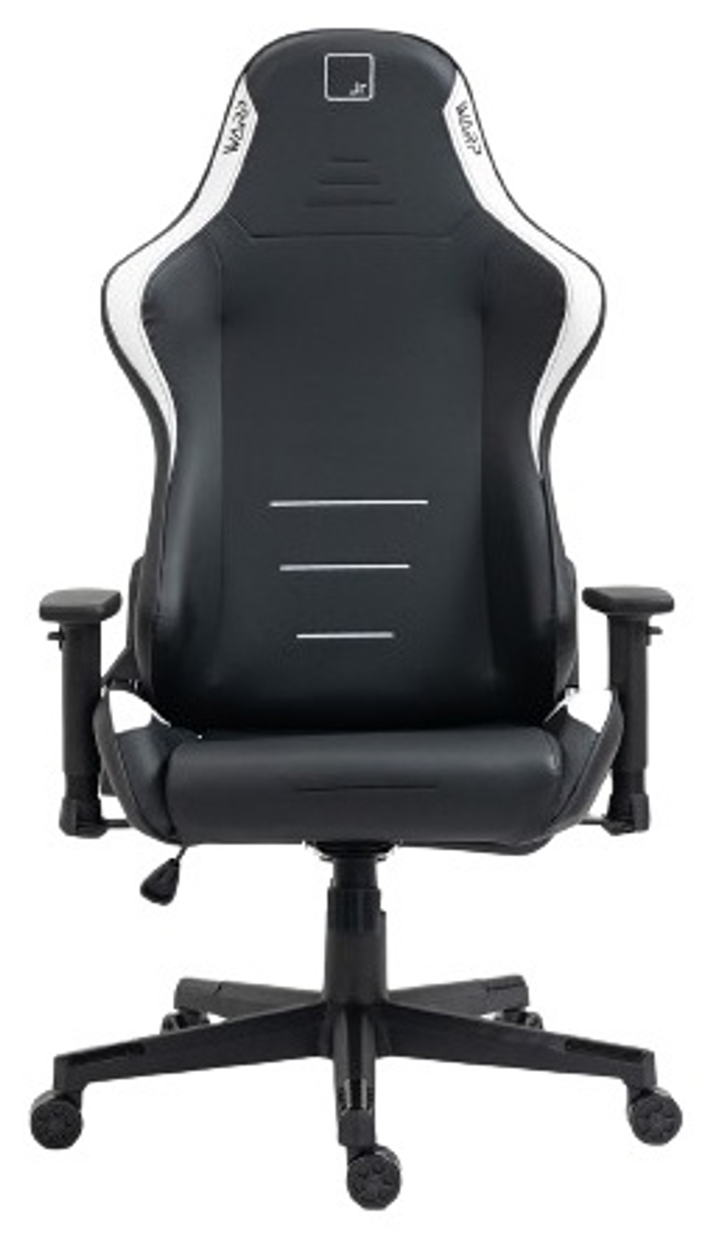 Компьютерное кресло WARP JR Noir JR-BLW, черный, белый