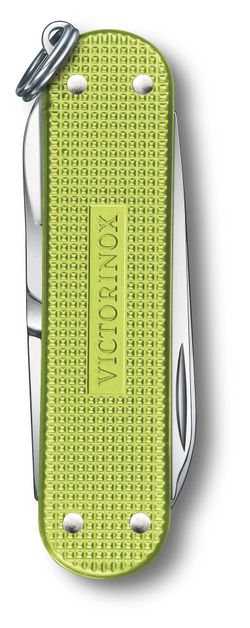 Нож-брелок Victorinox Classic SD Alox Colors "Lime Twist" (0.6221.241G) 3