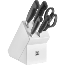 Zwilling Набор из 4 четырех звездных ножей в блоке + ножницы
