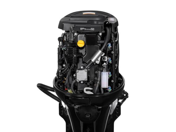 Комплект Алюминиевая лодка (катер) Mikatsu (Микатсу) 470 (Z43) Premium + мотор Sharmax SMF60FEL-T EFI