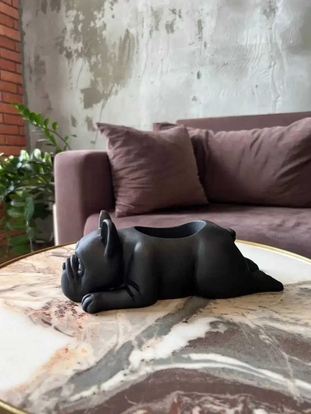 Кашпо - Органайзер Бульдог декор