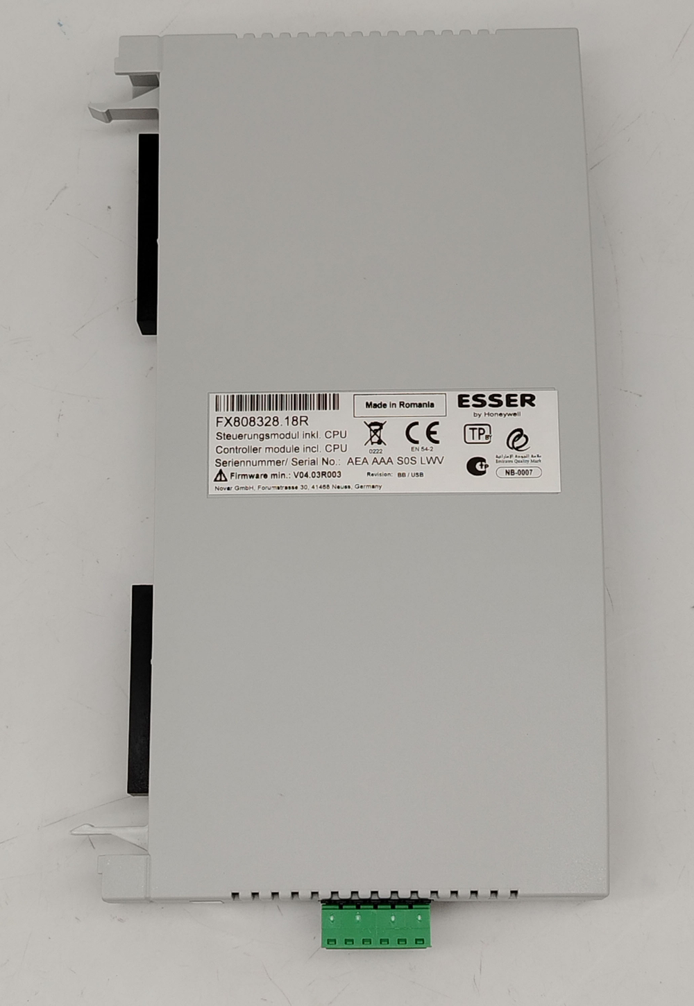 Прибор приемно-контрольный пожарный Honeywell ESSER FlexES Control FX18 18 зон FX808397