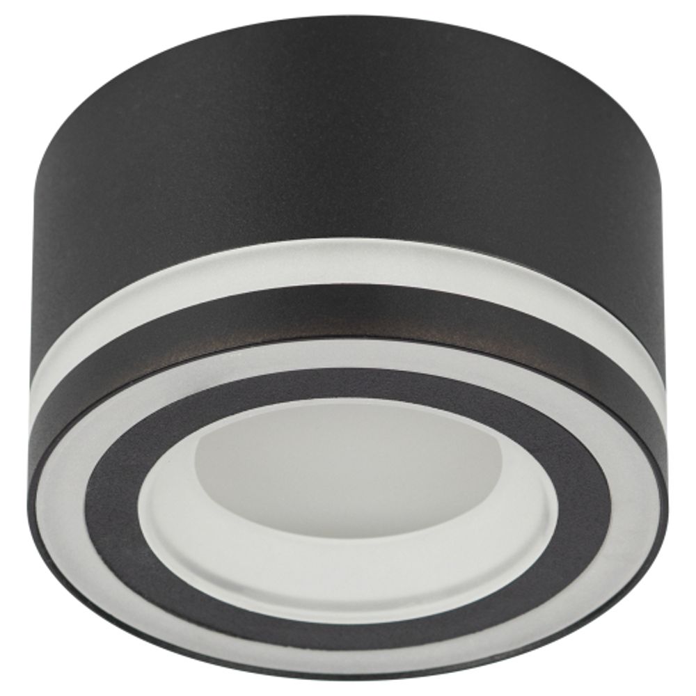 Светильник настенно-потолочный спот ЭРА OL51 BK GX53 IP20 черный