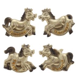 GAEM Магнит "Лошадка", L6,5 W2 H5 см, 4в.