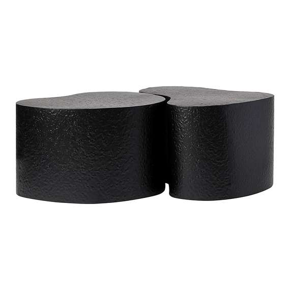 Набор из 2 журнальных столиков Grannis, черный