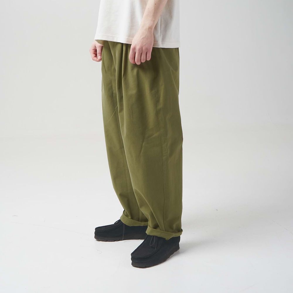 Брюки Меч SS24 Wide Pickle зеленые