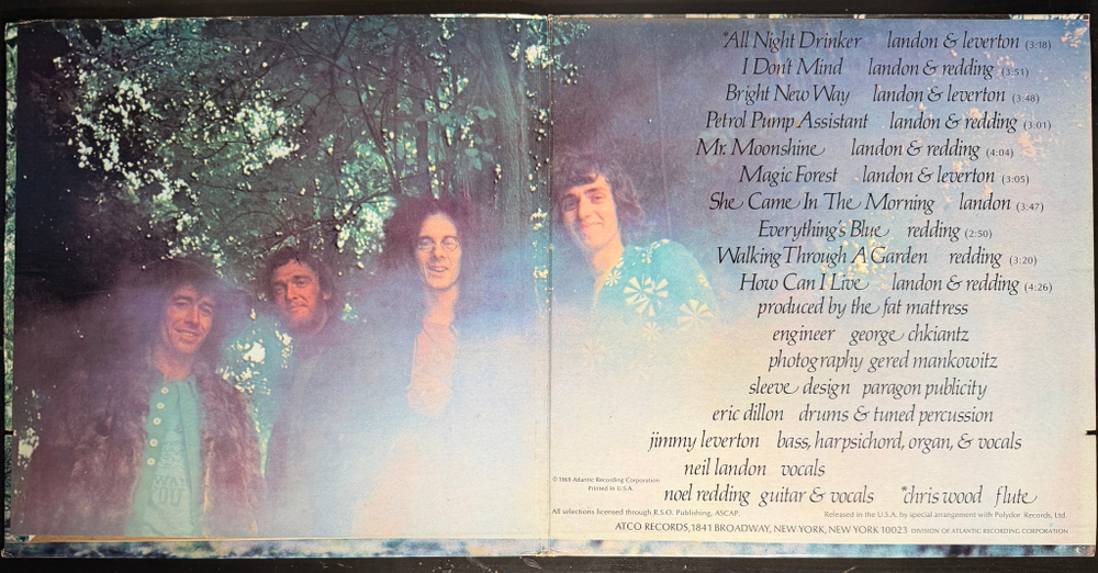 Fat Mattress ‎– Fat Mattress (США 1969г.)