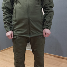 Костюм тактический утепленный Softshell Олива