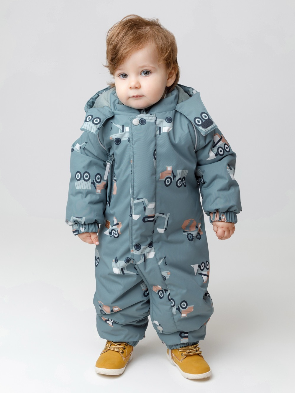 Зимний комбинезон, Машинки