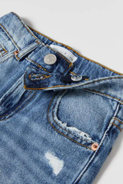 ZARA ДЖИНСЫ THE REAL LOOSE, ВЫЦВЕТШИЙ СИНИЙ