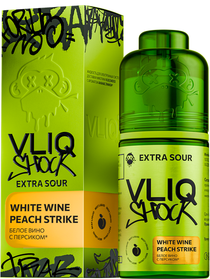Ароматизатор VLIQ Shock Белое вино с Персиком
