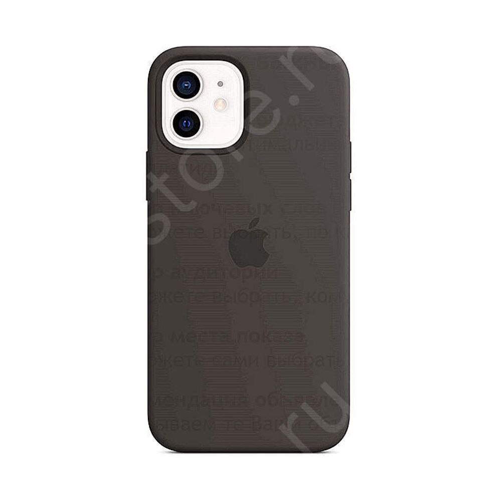 Чехол для iPhone Apple iPhone 11/11 Pro Silicone Case Black