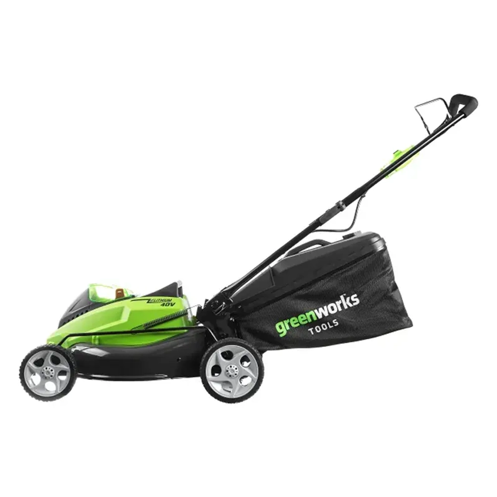 Аккумуляторная газонокосилка Greenworks G40LM45K3 (1 x 3 Ач, ЗУ) 2500107UE