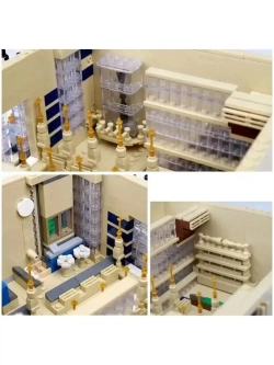 Конструктор Архитектура Бутик-Отель 2099 деталей 10927