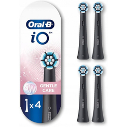 Насадки Oral‑B iO Gentle Care RB SBF-4, черные, 4 шт.