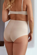 Трусы-утяжки с высокой линией талии Perfect Curves (Размер: L) (Цвет: телесный)