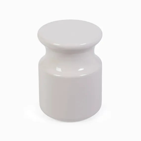 Кофейный стол Perry Ø33х45 см, бежевый глянец