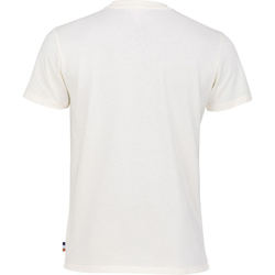 Мужская теннисная футболка Roland Garros Big Logo - ecru