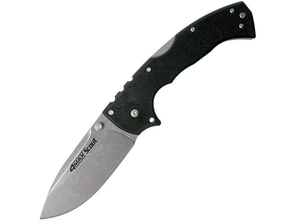 Нож складной Cold Steel 4 Max Scout, сталь AUS10A, рукоять Griv-Ex, 289г