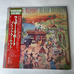 Винтажная виниловая пластинка LP Weather Report Black Market (Япония 1976) (Оби)