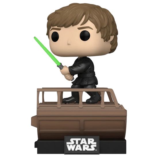 Фигурка Funko POP! Deluxe Bobble Star Wars Ep 6 RotJ 40th Jabba's Skiff Luke Skywaker(Exc)(618)71283 / Фигурка Фанко ПОП! по мотивам франшизы "Звёздные войны", Люк Скайуокер