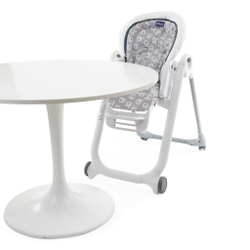 Стульчик для кормления Chicco POLLY PROGRES5, LIGHT GREY, серый