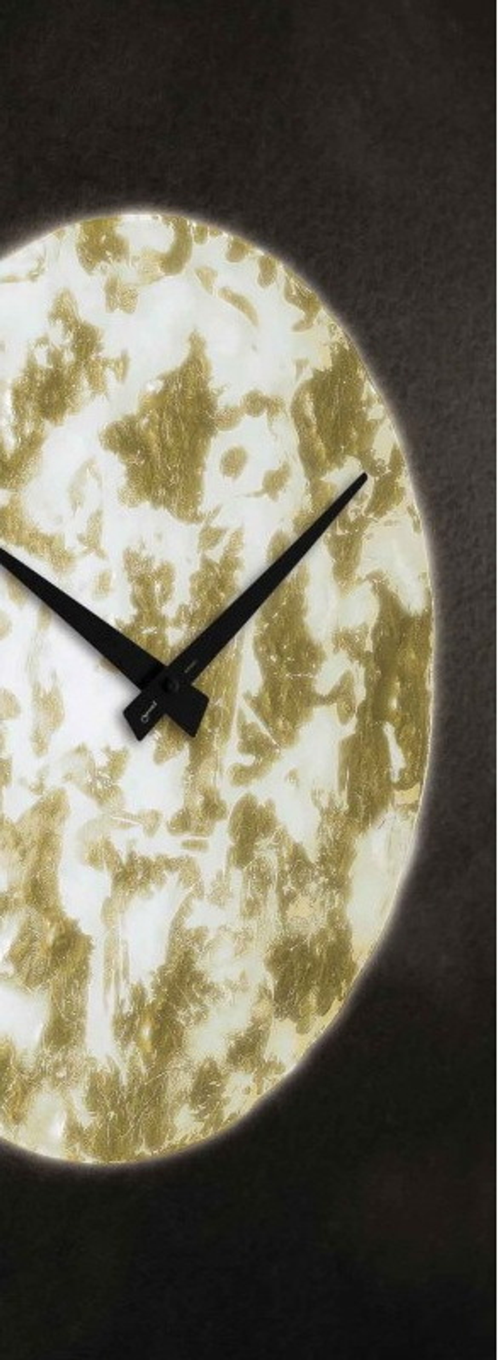 Часы настенные Lowell 11808D Luna di vetro Италия