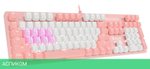 Клавиатура A4Tech Bloody B800 Dual Color розовый/белый (B800 PINK)