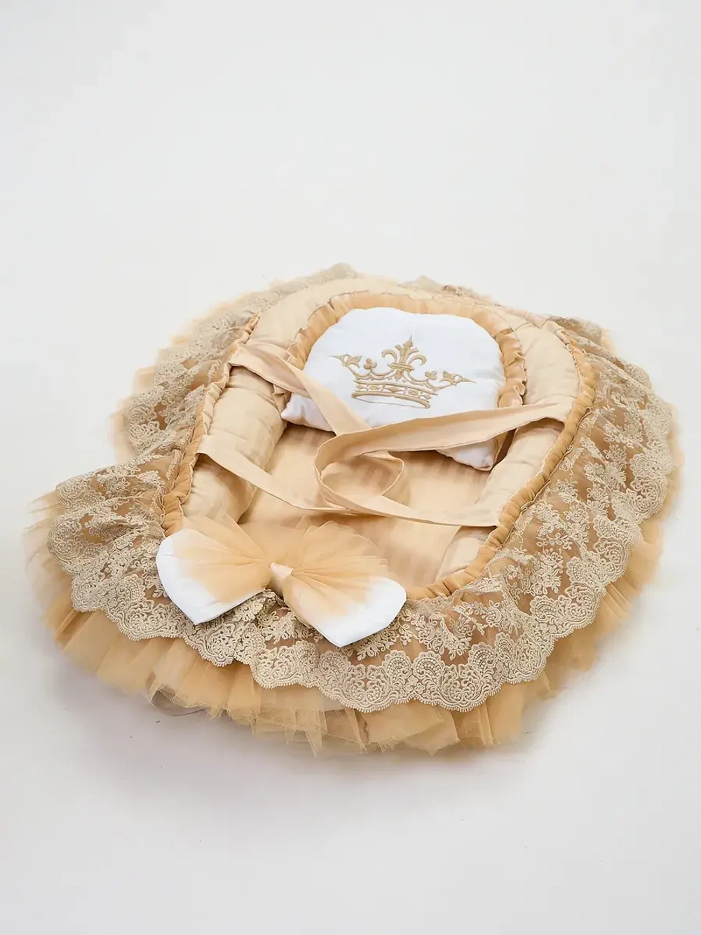 кокон для новорожденного гнездышко