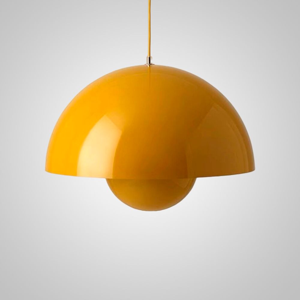 Подвесной Светильник Flowerpot D23 Yellow By Imperiumloft