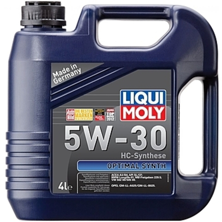 Моторное масло LIQUI MOLY Optimal Synth HT 5w30 4л