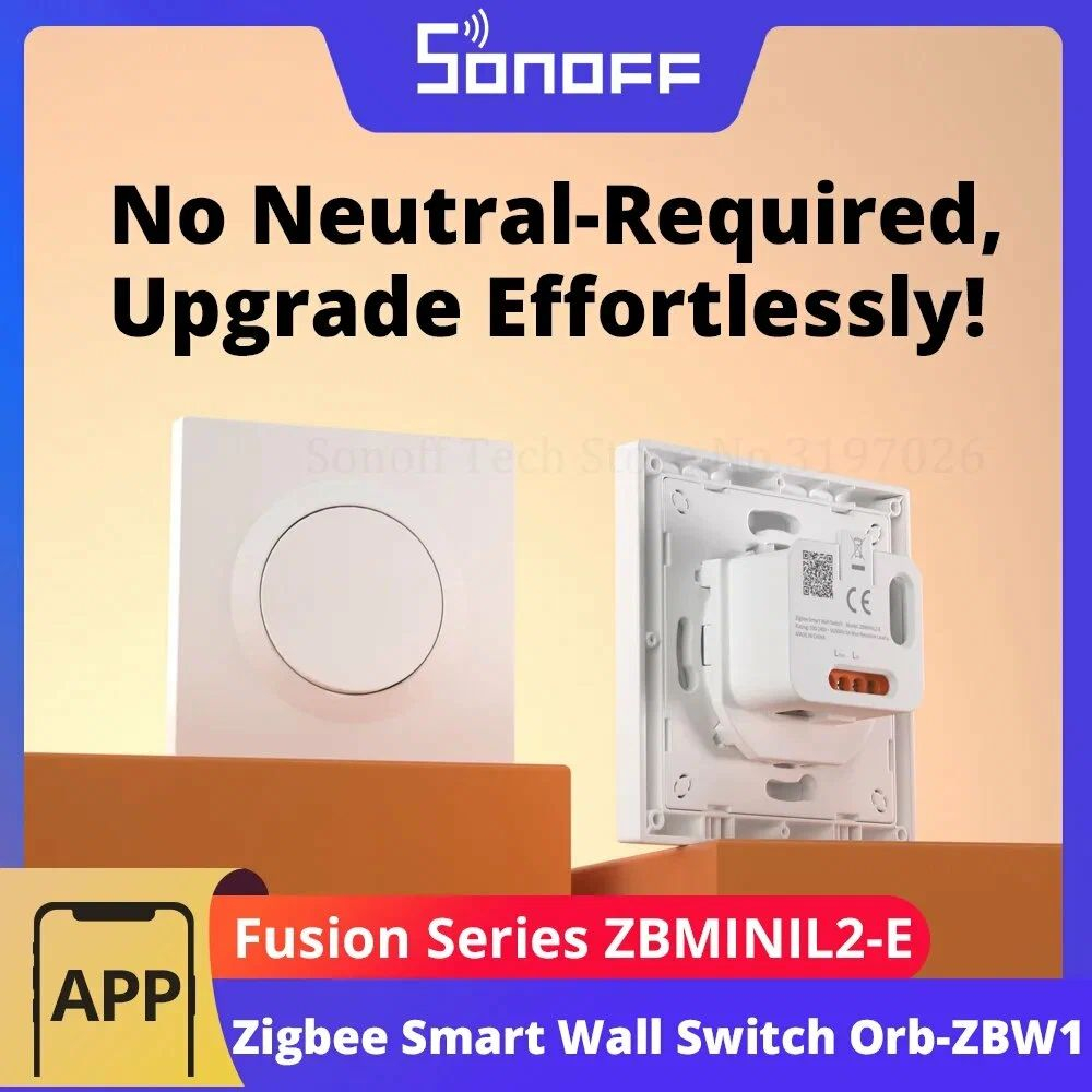 Zigbee выключатель SONOFF Orb-ZBW1L