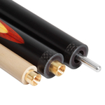 Бильярдный кий для русского бильярда, 18 запилов, трехсоставный (мореный граб, белый граб, лимонник, падук)