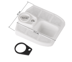 Воздушный фильтр для бензопил Huter (BS-45-62)