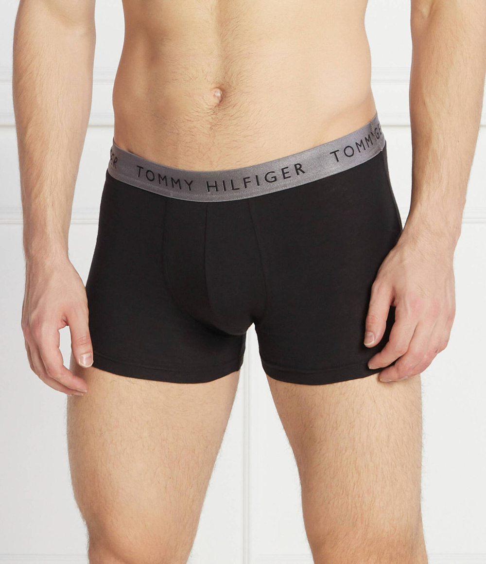 Трусики-боксеры 3шт. Tommy Hilfiger - черный(UM0UM03028)