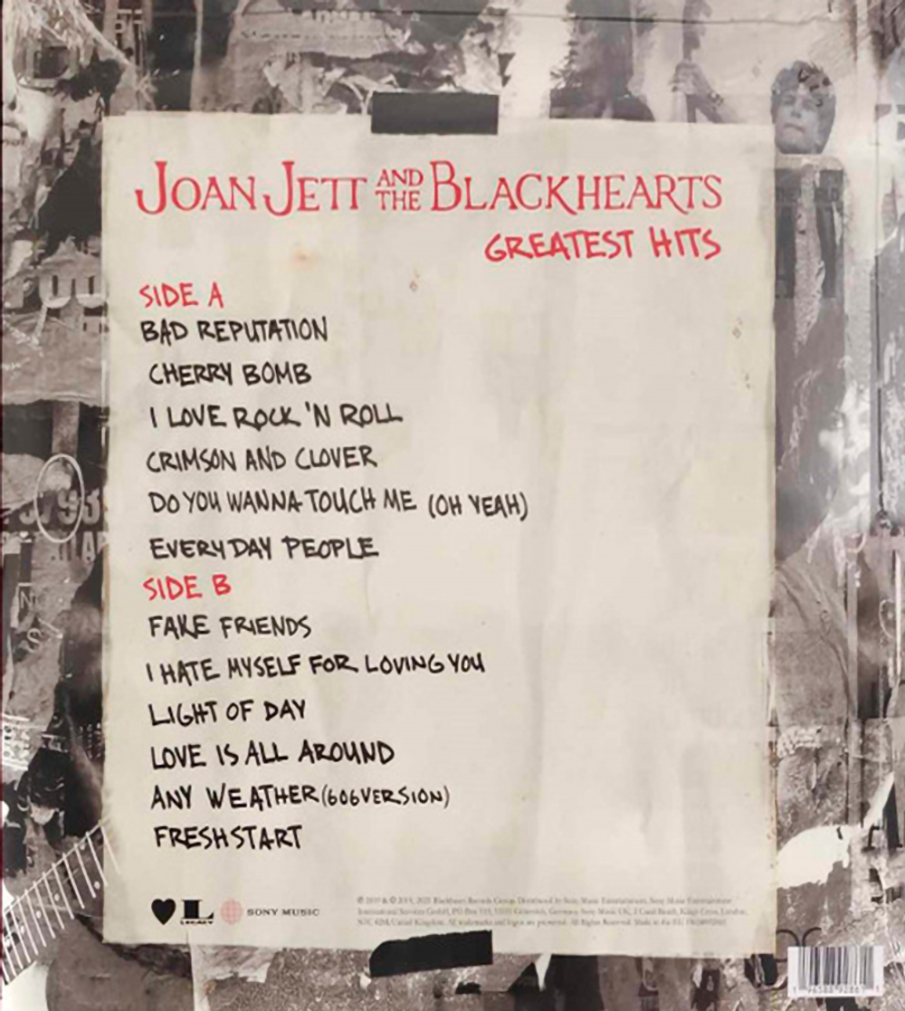 Joan Jett And The Blackhearts / Greatest Hits (LP)